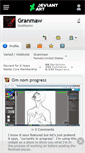 Mobile Screenshot of granmaw.deviantart.com