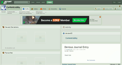 Desktop Screenshot of contestclubby.deviantart.com