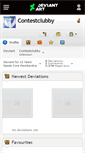 Mobile Screenshot of contestclubby.deviantart.com