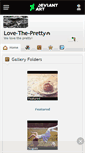 Mobile Screenshot of love-the-pretty.deviantart.com