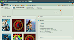 Desktop Screenshot of kanoely.deviantart.com