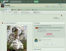 Tablet Screenshot of k-raven.deviantart.com