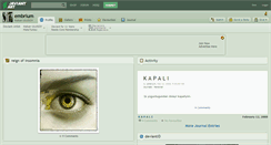 Desktop Screenshot of embrium.deviantart.com