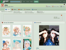 Tablet Screenshot of eizu.deviantart.com