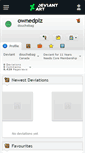 Mobile Screenshot of ownedplz.deviantart.com
