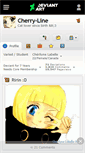 Mobile Screenshot of cherry-line.deviantart.com