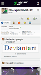 Mobile Screenshot of bio-experement-39.deviantart.com
