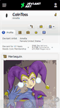 Mobile Screenshot of cointoss.deviantart.com