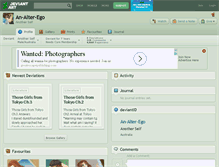 Tablet Screenshot of an-alter-ego.deviantart.com