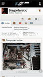 Mobile Screenshot of dragonfanatic.deviantart.com