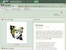 Tablet Screenshot of enn-enn.deviantart.com