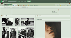 Desktop Screenshot of charlotterittel.deviantart.com