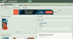 Desktop Screenshot of bulemiczombie.deviantart.com