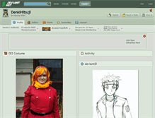 Tablet Screenshot of denkihitsuji.deviantart.com