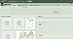 Desktop Screenshot of huntsman97.deviantart.com