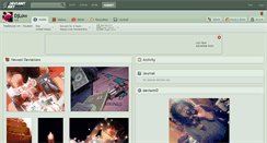 Desktop Screenshot of djlow.deviantart.com
