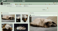 Desktop Screenshot of gargoylesblood.deviantart.com