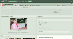 Desktop Screenshot of costumesbycait.deviantart.com