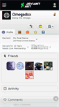 Mobile Screenshot of omegadox.deviantart.com