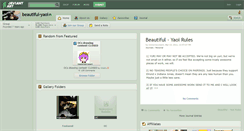 Desktop Screenshot of beautiful-yaoi.deviantart.com