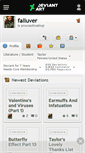 Mobile Screenshot of falluver.deviantart.com