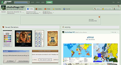 Desktop Screenshot of cthulhufhtagn1987.deviantart.com