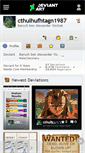 Mobile Screenshot of cthulhufhtagn1987.deviantart.com
