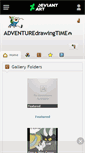Mobile Screenshot of adventuredrawingtime.deviantart.com