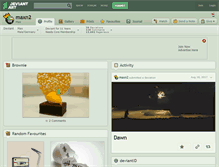 Tablet Screenshot of maxn2.deviantart.com