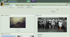 Desktop Screenshot of missqueen.deviantart.com