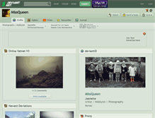 Tablet Screenshot of missqueen.deviantart.com