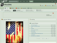 Tablet Screenshot of nitros-detox.deviantart.com