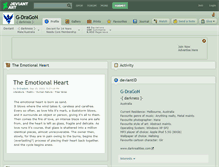 Tablet Screenshot of g-dragon.deviantart.com