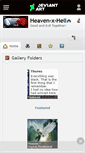 Mobile Screenshot of heaven-x-hell.deviantart.com