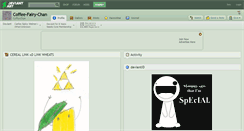 Desktop Screenshot of coffee-fairy-chan.deviantart.com