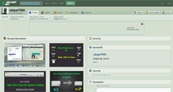 Desktop Screenshot of caique7000.deviantart.com