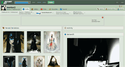 Desktop Screenshot of menton3.deviantart.com