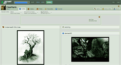 Desktop Screenshot of clearharm.deviantart.com