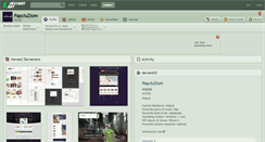 Desktop Screenshot of papciuziom.deviantart.com