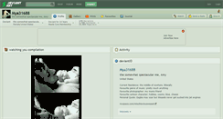 Desktop Screenshot of mya31688.deviantart.com