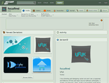 Tablet Screenshot of focusfired.deviantart.com