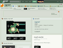 Tablet Screenshot of lolgirl607.deviantart.com