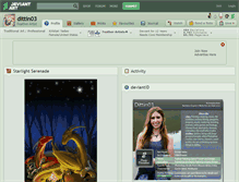 Tablet Screenshot of dittin03.deviantart.com