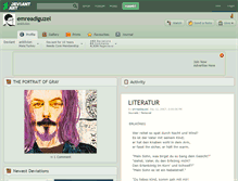 Tablet Screenshot of emreadiguzel.deviantart.com