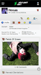 Mobile Screenshot of hexuas.deviantart.com