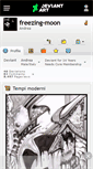 Mobile Screenshot of freezing-moon.deviantart.com
