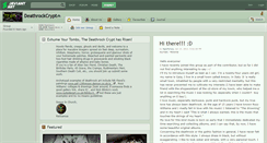 Desktop Screenshot of deathrockcrypt.deviantart.com