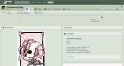 Desktop Screenshot of emoyellowsmiley.deviantart.com