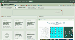 Desktop Screenshot of kalinka-shadows.deviantart.com