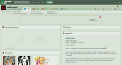 Desktop Screenshot of nadinerater.deviantart.com